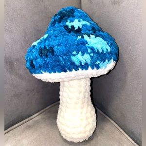 Dark Blue Plush Mush